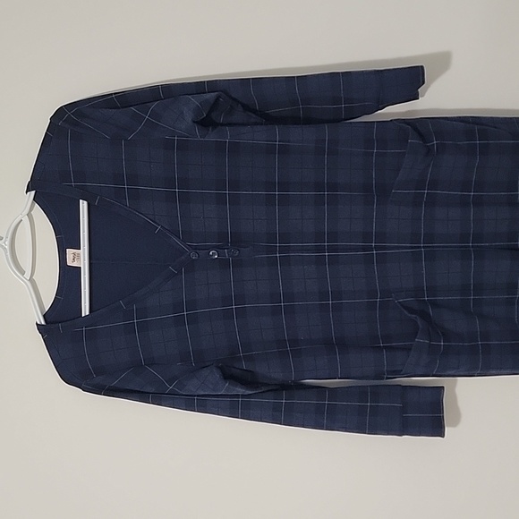 Smash + Tess || Wednesday Romper, Blue Tartan, Medium - Picture 2 of 9